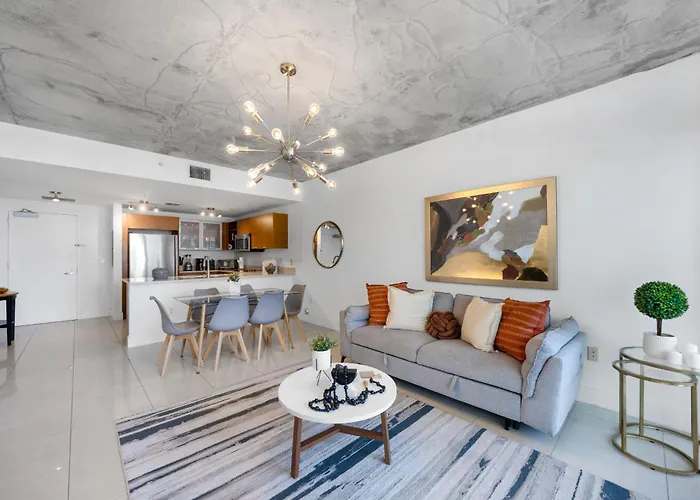 Midblock Midtown Miami 1B W Spa Pool Gym